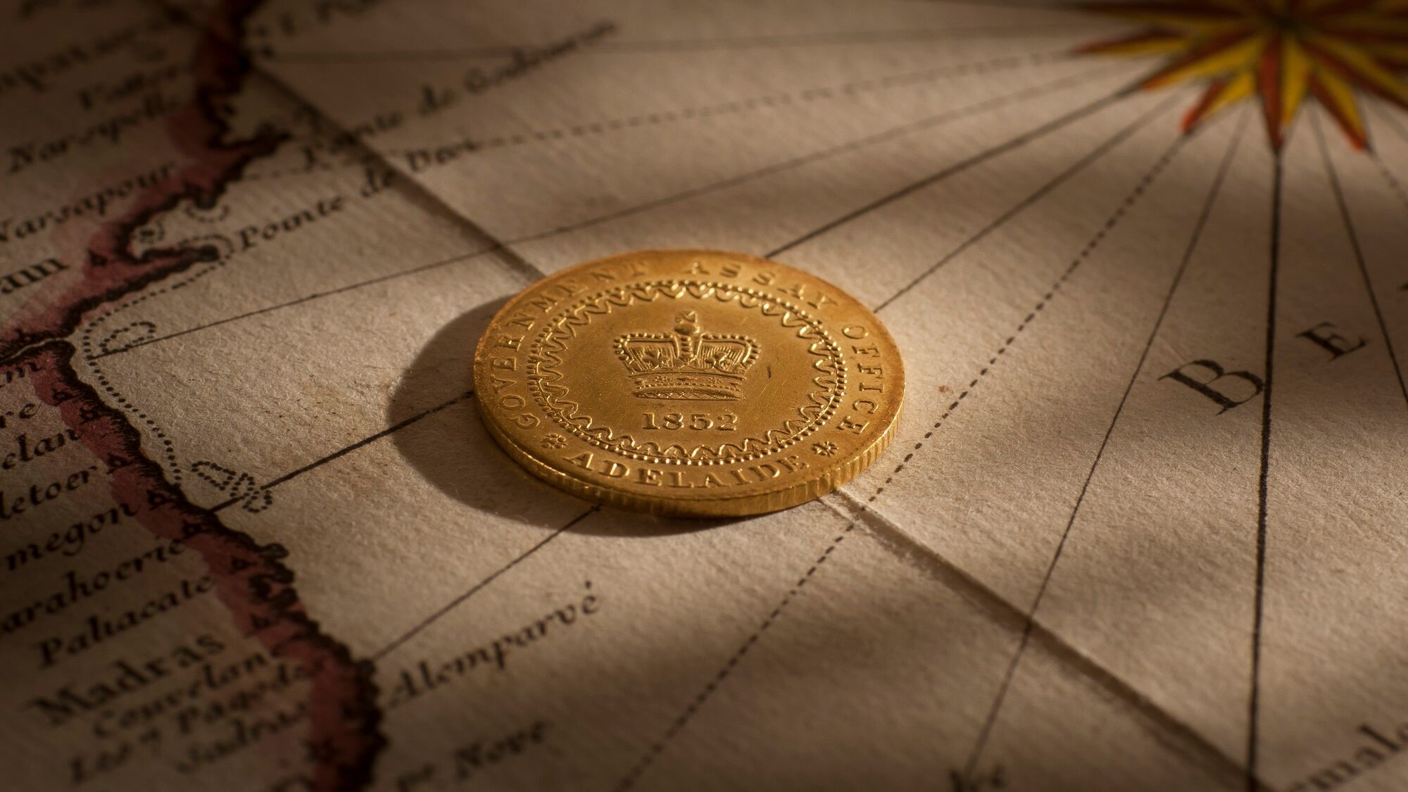 1852 Adelaide Pound Type II about EF rev Large Mood October 2018