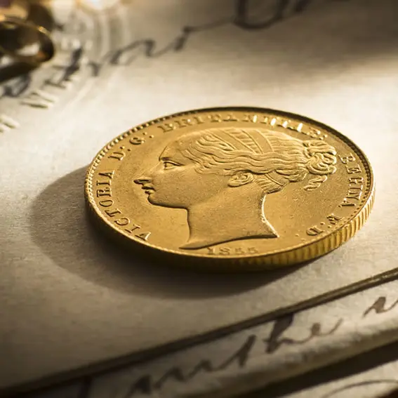 1855 Sydney Mint Sovereign