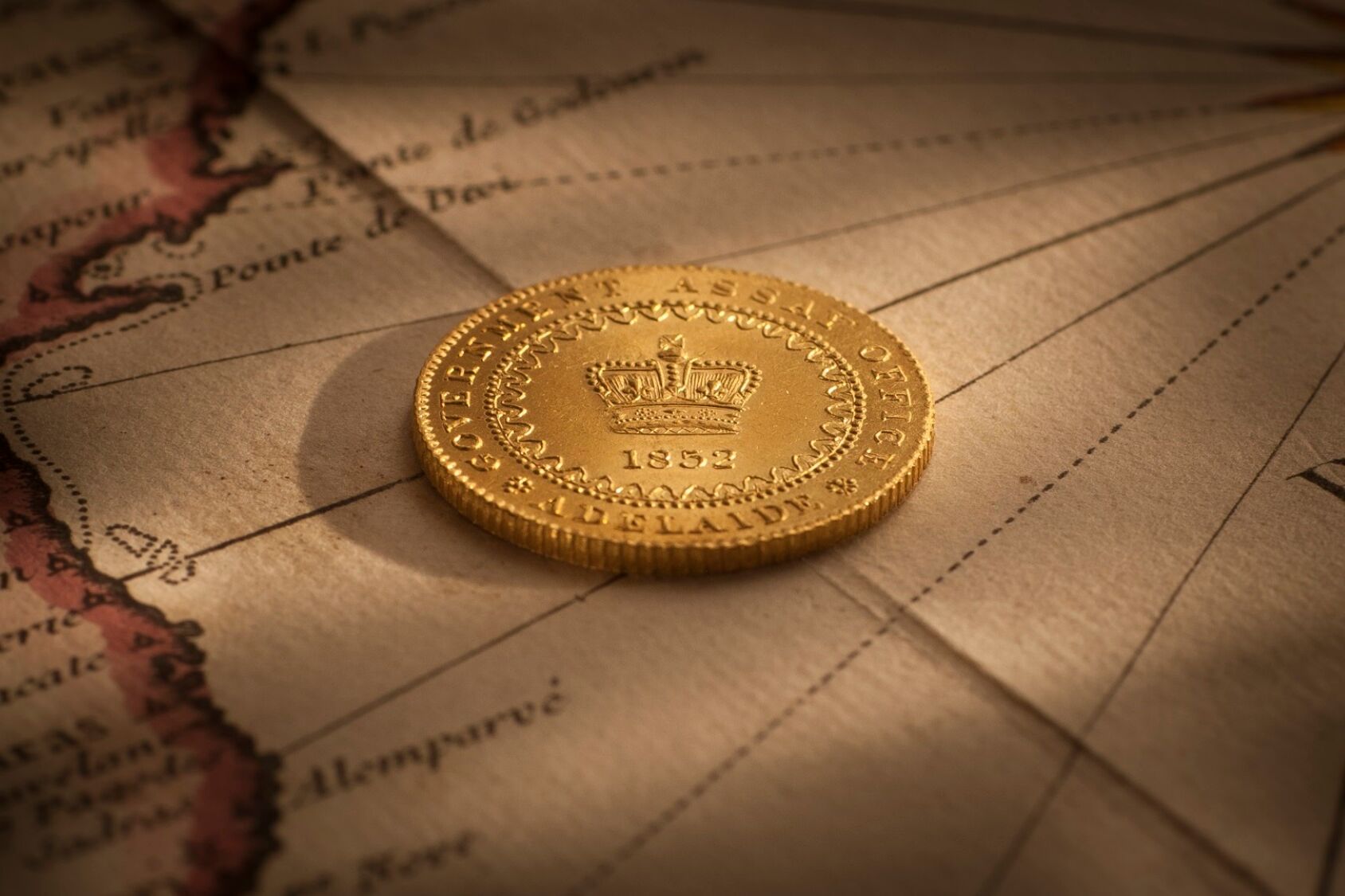 1852 Adelaide Pound Type II Choice Unc rev February 2019