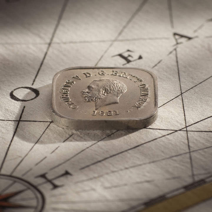 1921 Square Penny Type 11