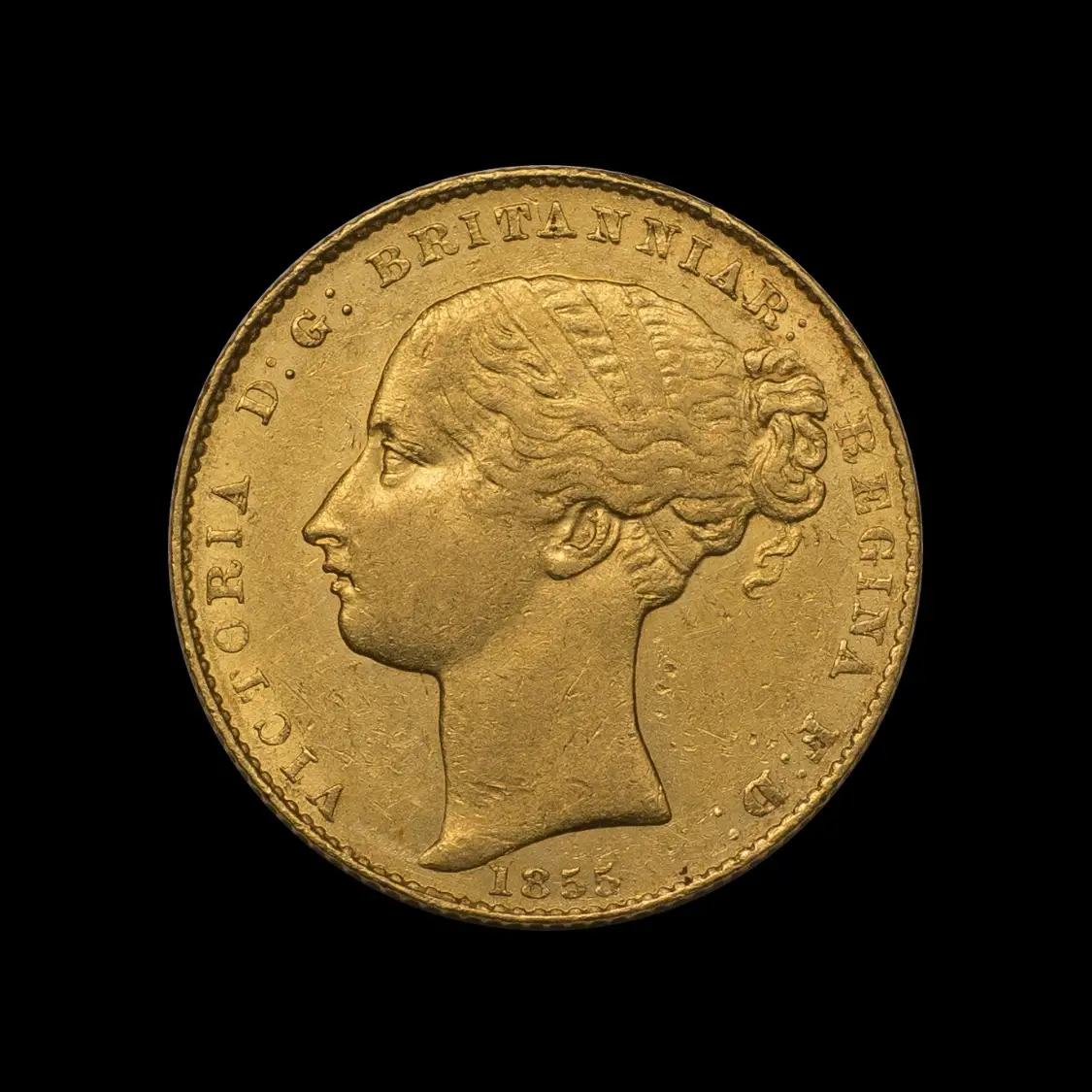 1855 Sydney Mint Sov tech shot obv May 2018