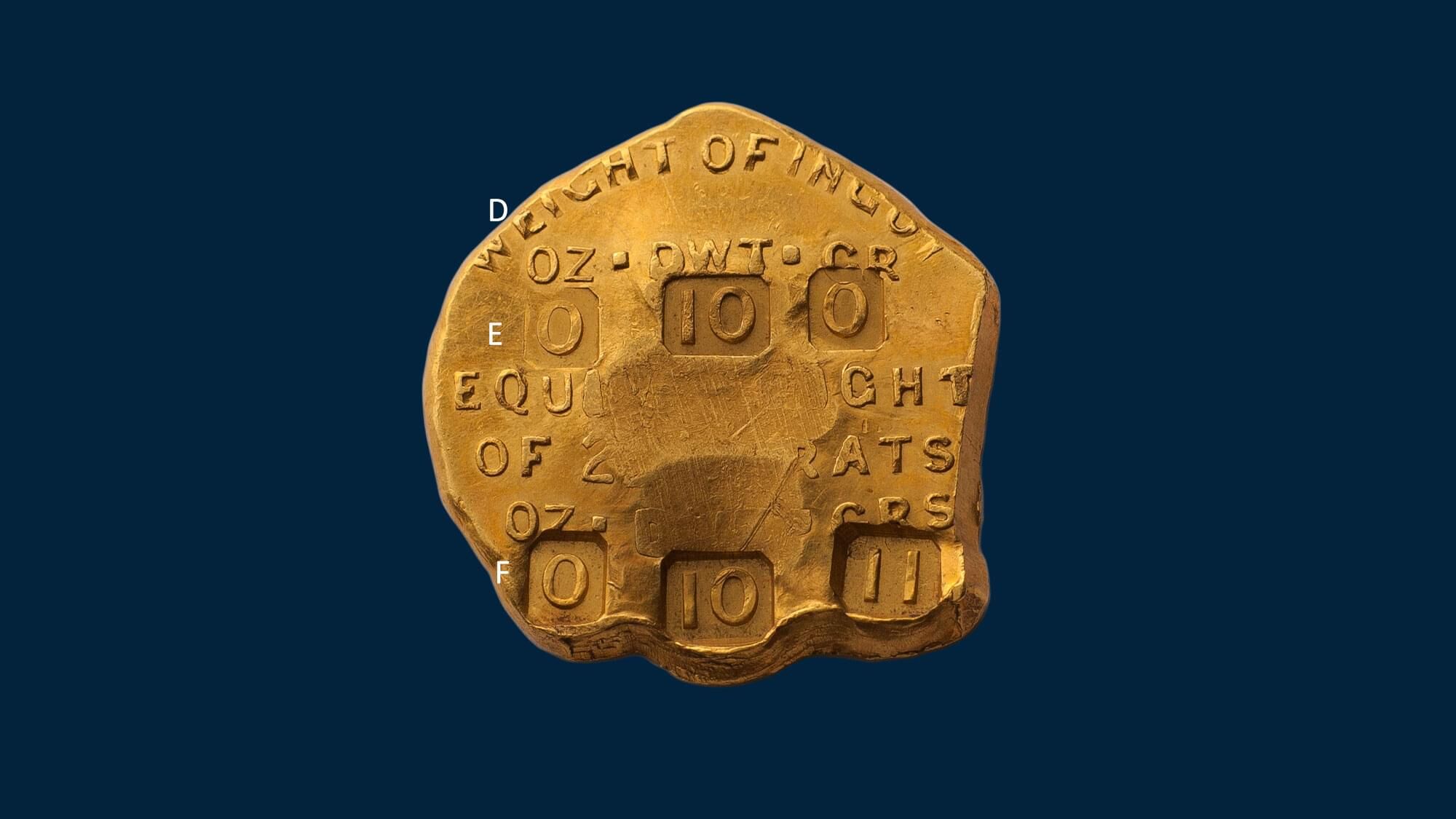 16220-Type-1-Ingot-front-labelled-November-2025