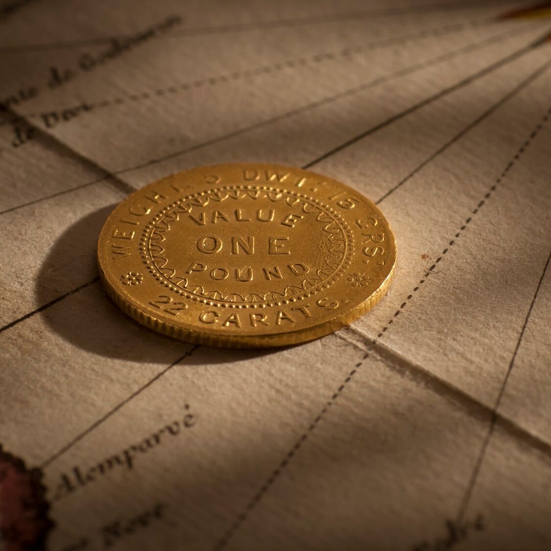 1852 Adelaide Pound Type II good VF about EF obv mood October 2018