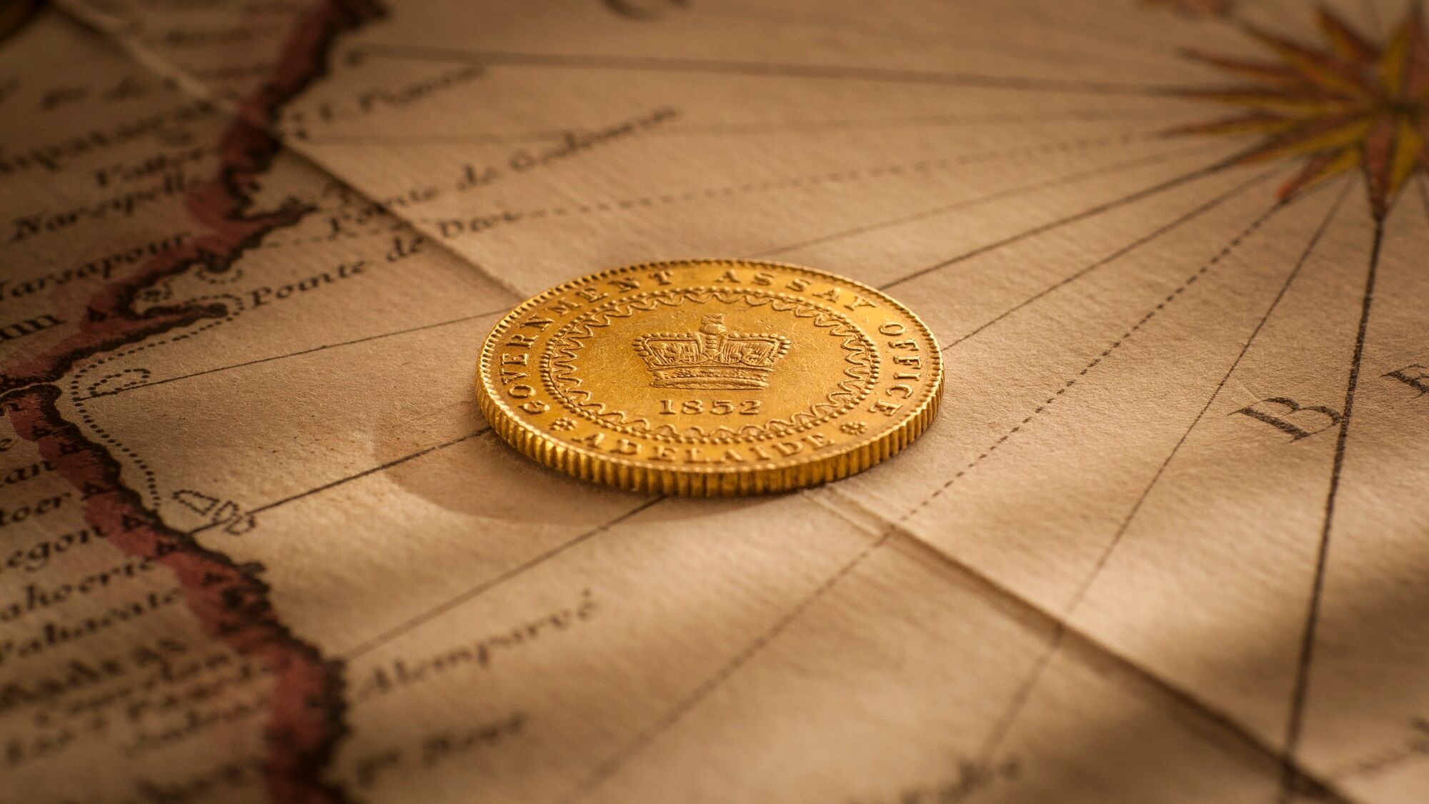 1852 Adelaide Pound Cracked Die about EF Large rev August 2018