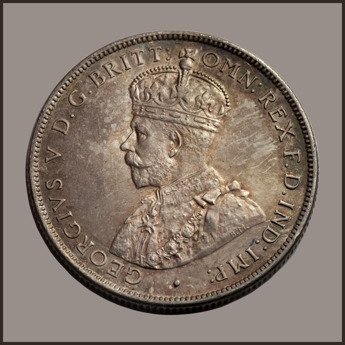 115185-PU-1916-Specimen-Set-Florin-C-OBV-TECH-August-2026