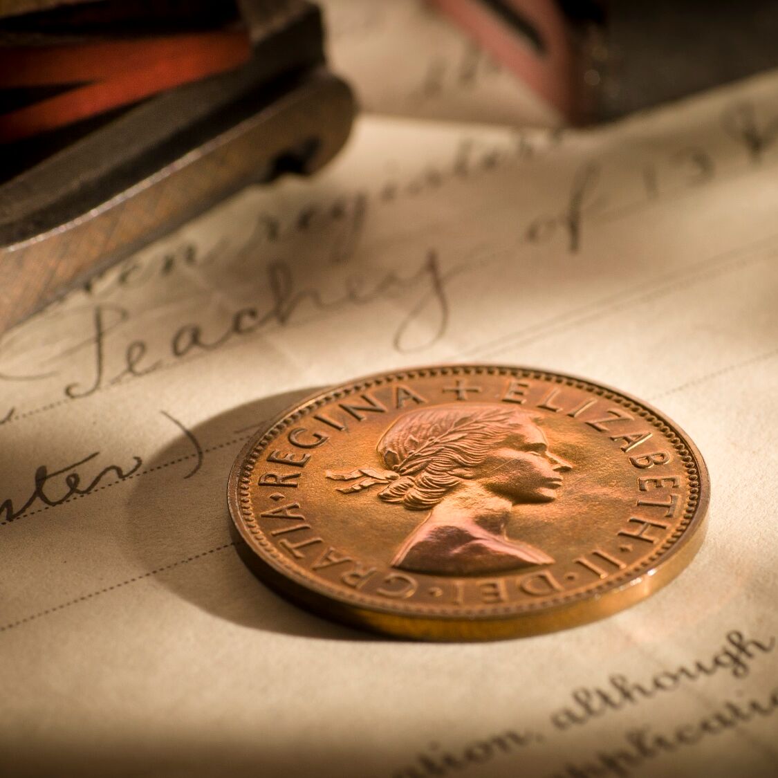 1953 Perth Proof Penny obv FDC B&B August 2017