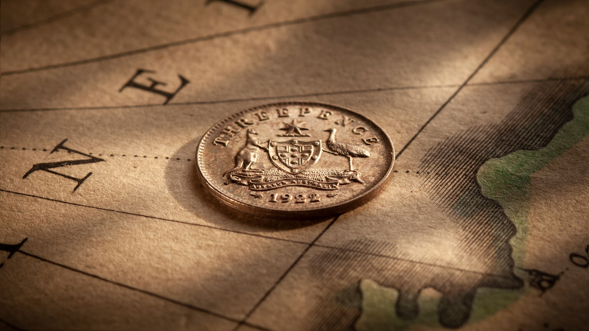 1922---21-Overdate-Threepence-about-Unc-Rev-36898-March-2021