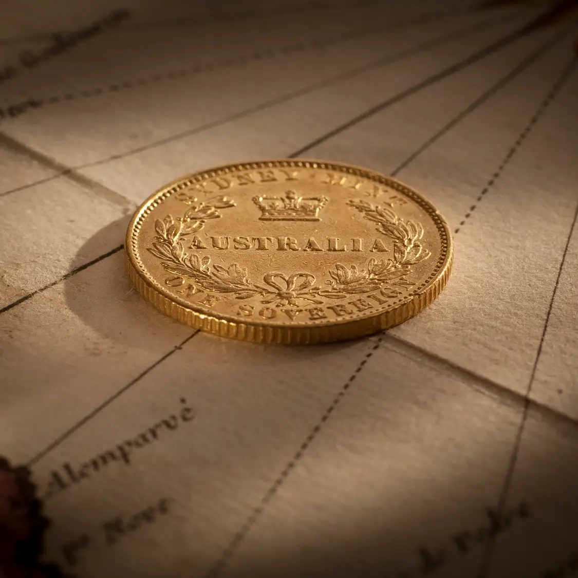 1855 Sydney Mint Sov non date side mood July 2018