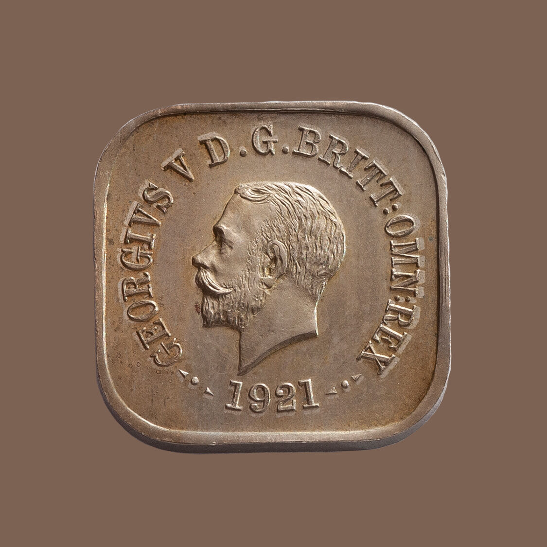 1921-Square-Penny-Type-11-Choice-Unc-Obv-TECH-37404-April-2021