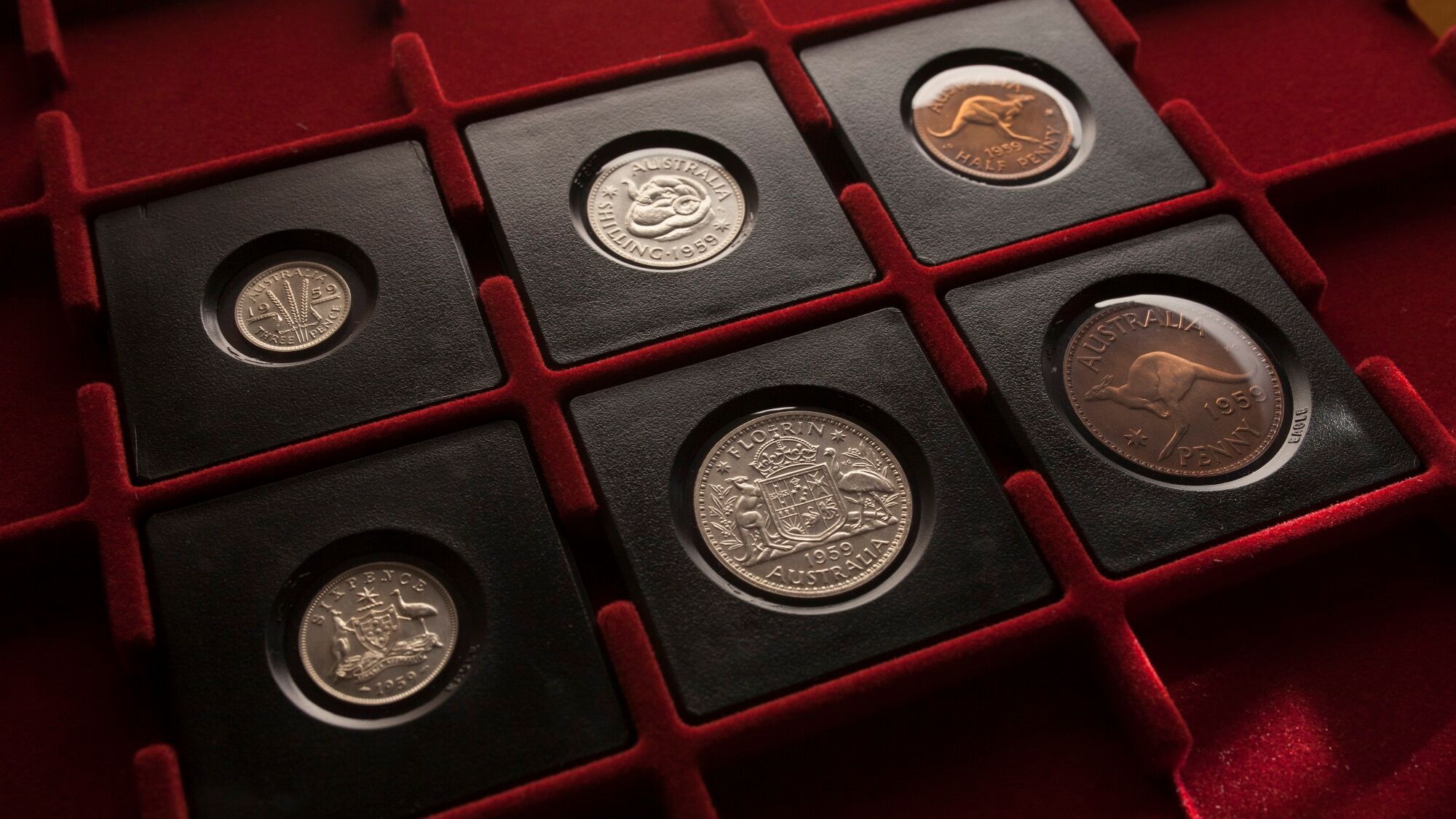 1959 Melbourne Mint Proof Set FDC February 2019
