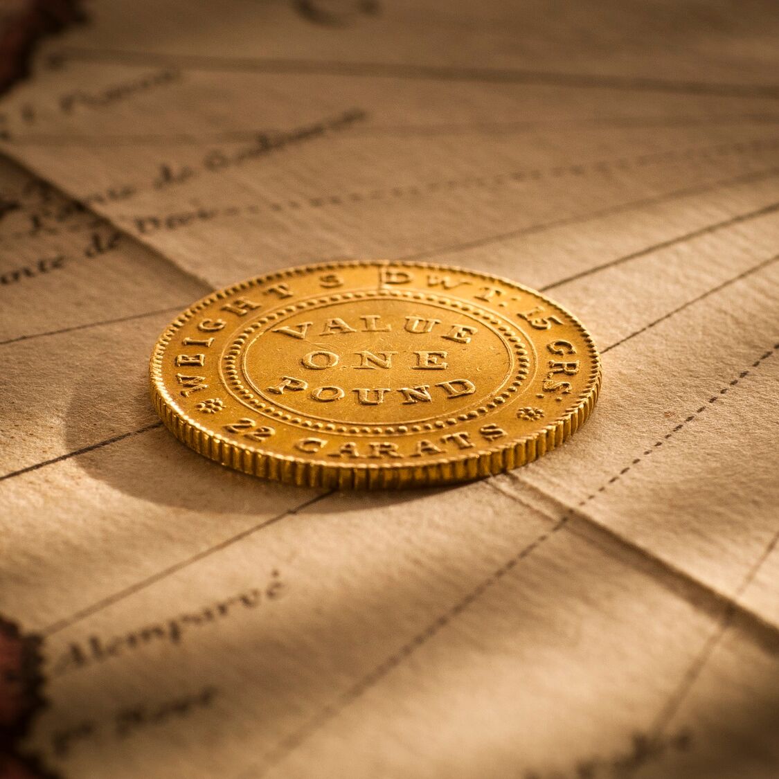 1852 Adelaide Pound Cracked Die about EF obv Large August 2018