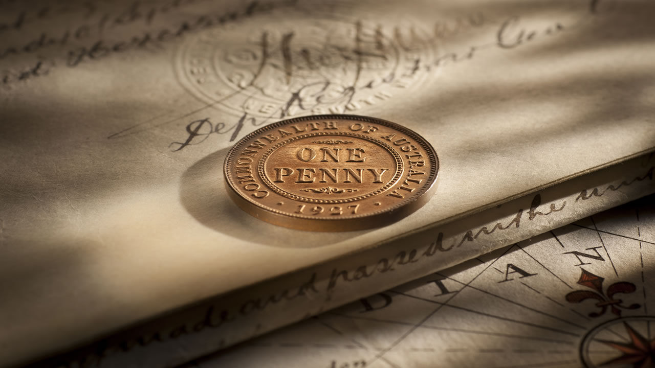 1927 Proof Penny