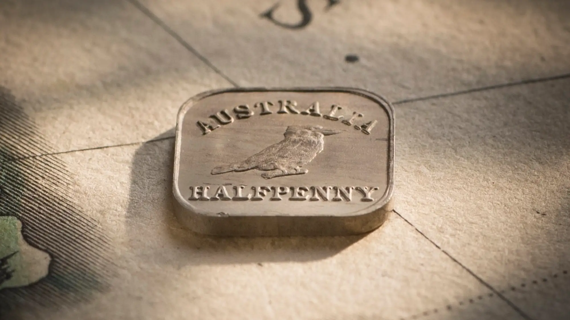 1921 Square Halfpenny Type 2 Rev Slideshow February 2018