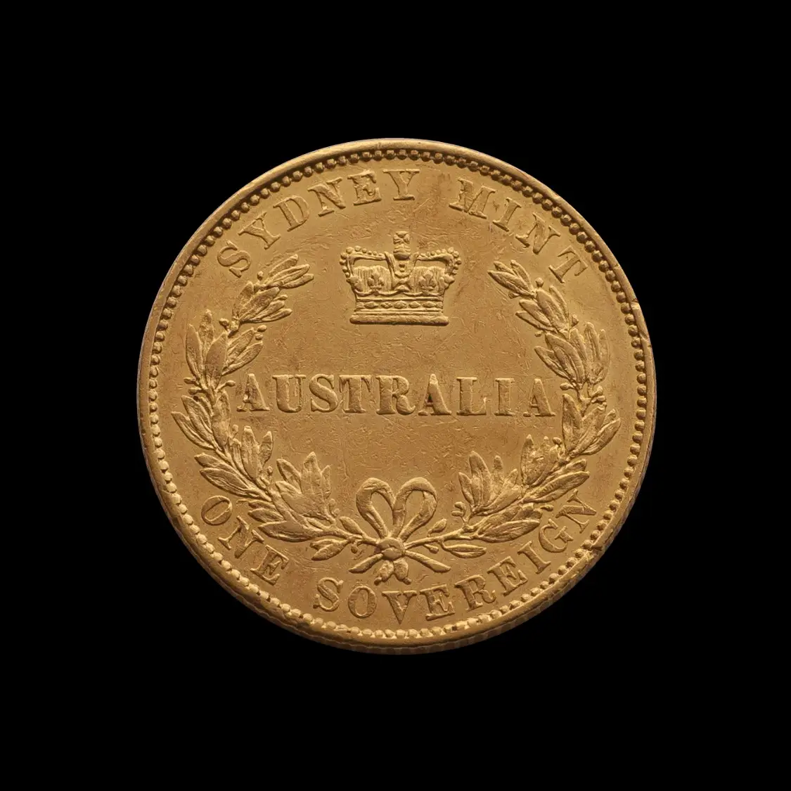 1855 Sydney Mint Sov non date side July 2018