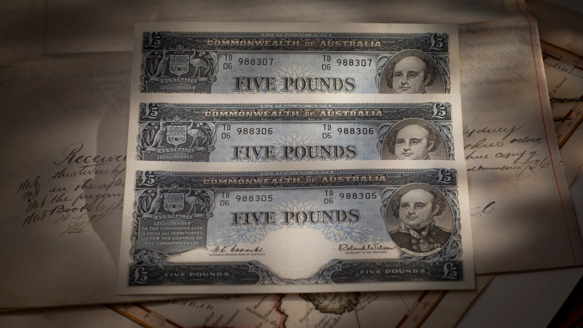 Five pound trio