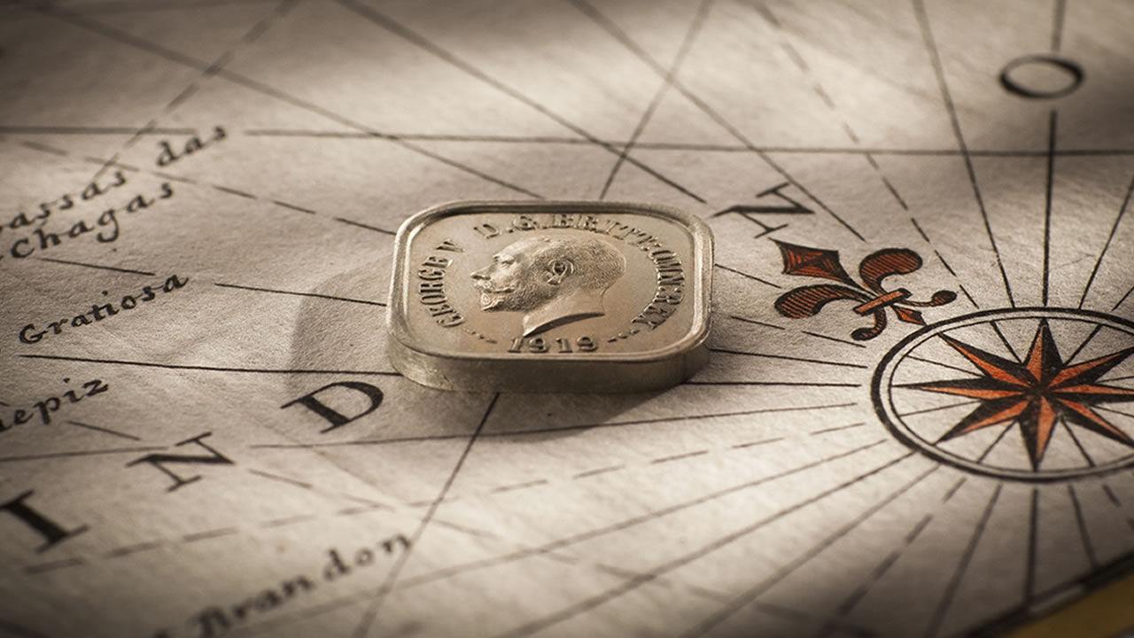 1919 Square Penny Type 3