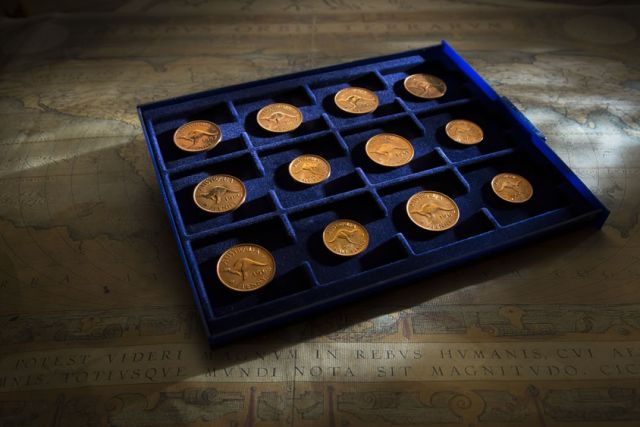 Complete Collection 1957 – 1963 Perth Mint Copper Proofs