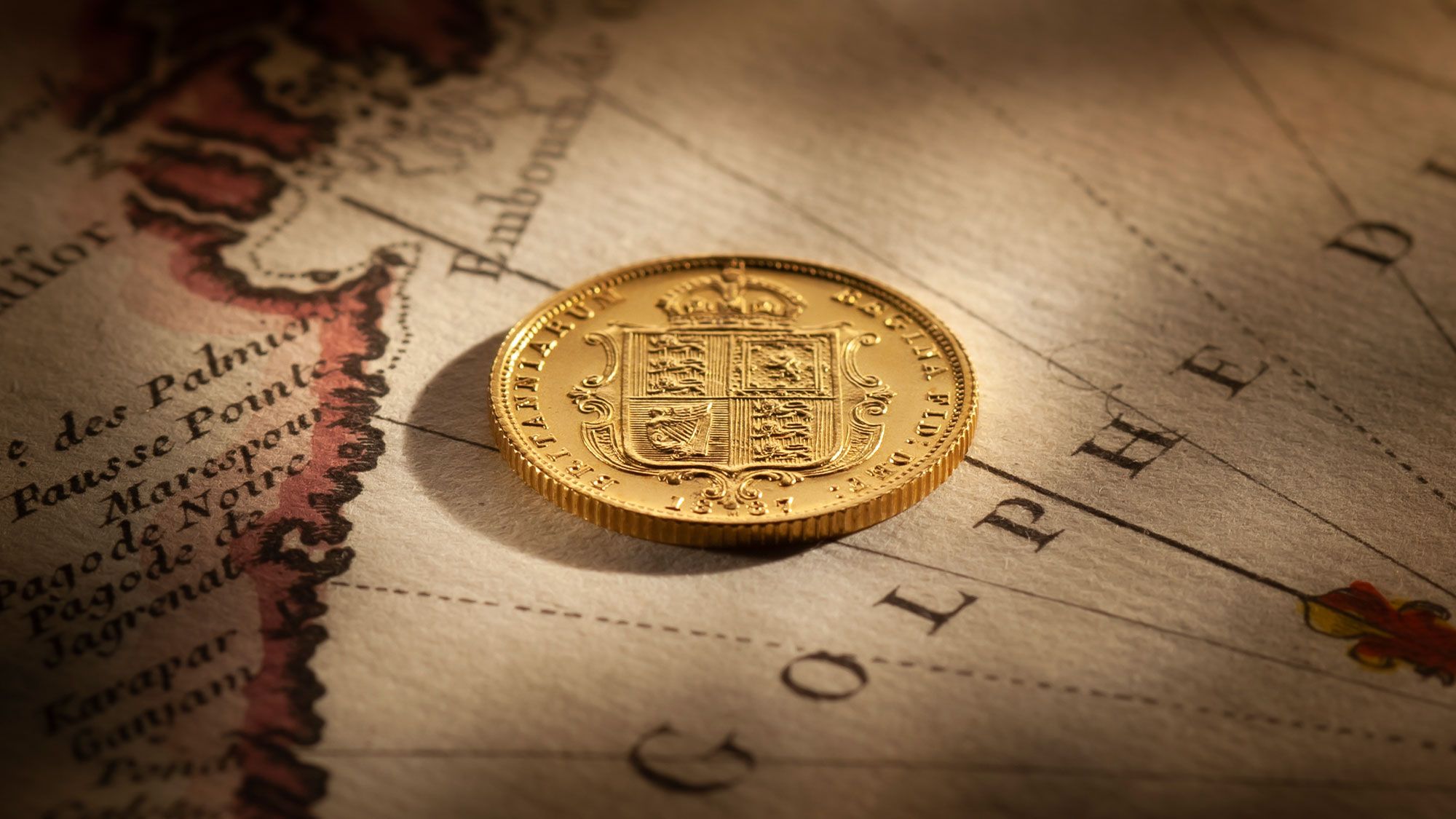 Proof 1887 Half Sovereign struck at the Melbourne Mint and the only