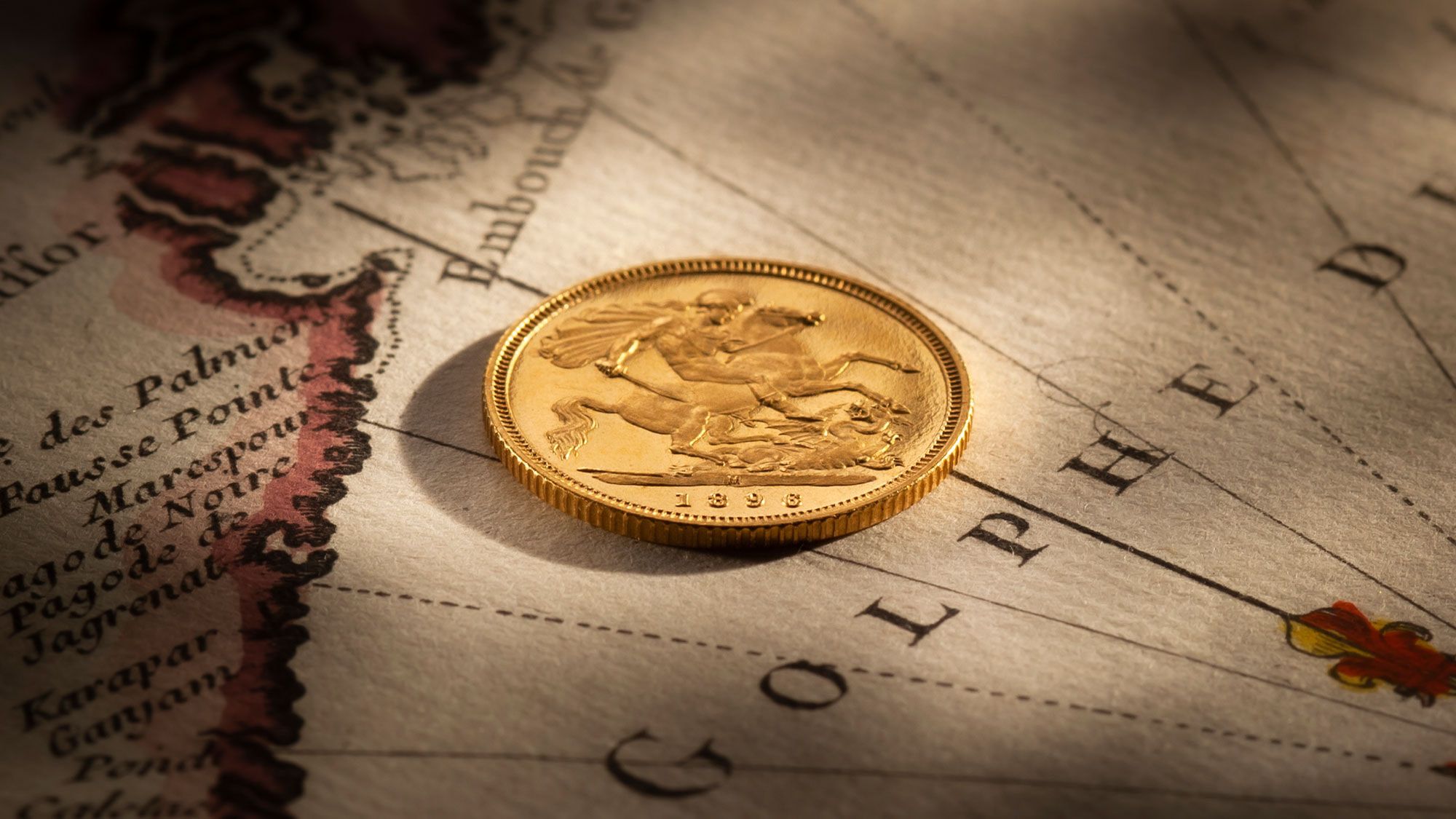 Proof 1896 Half Sovereign struck as a Presentation Piece at the