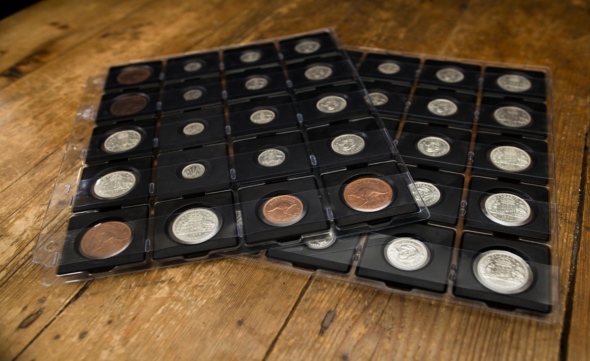 Complete Set of Melbourne Mint Proof Coins 1955 – 1963