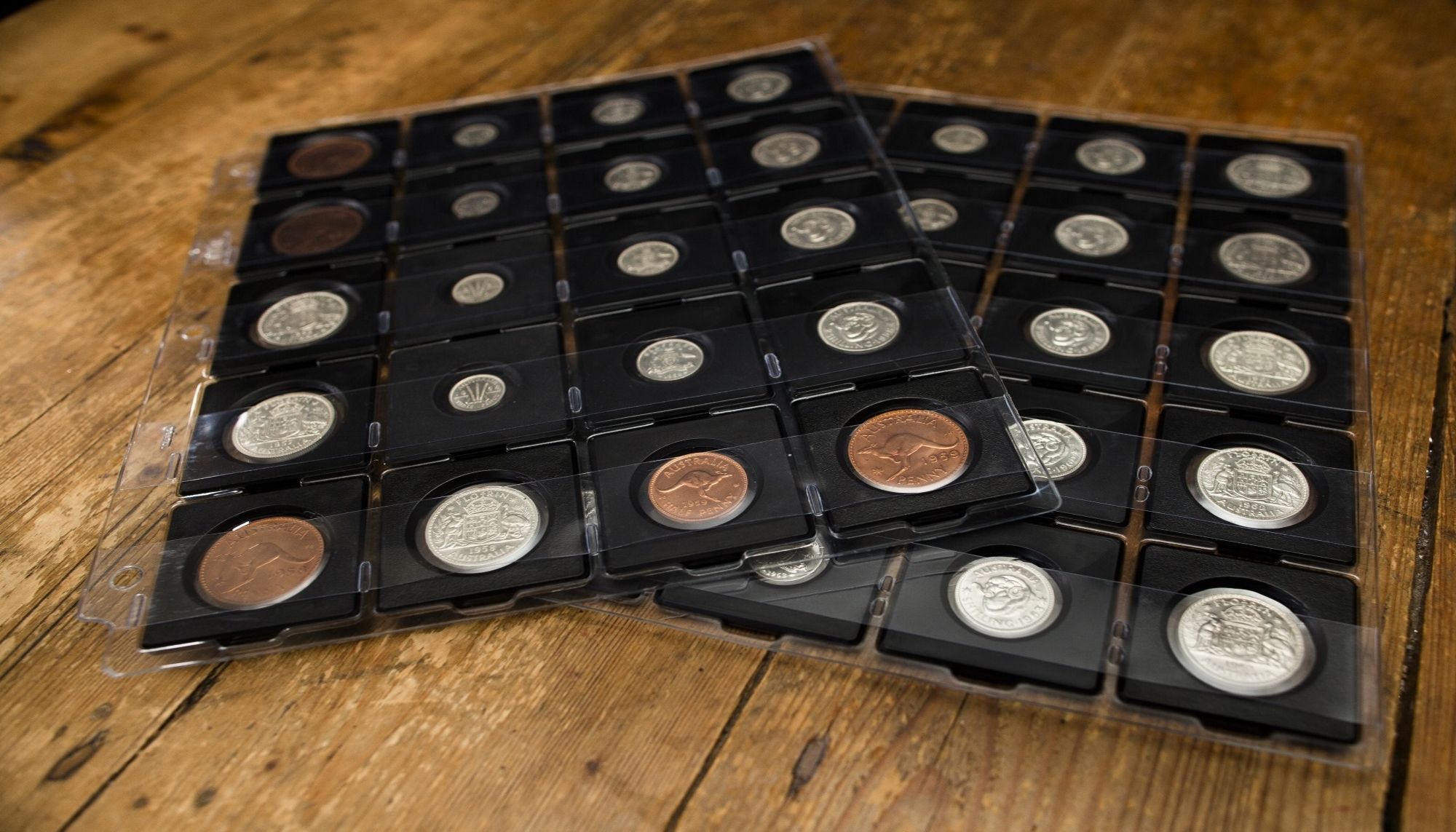 Complete Set of Melbourne Mint Proof Coins 1955 – 1963