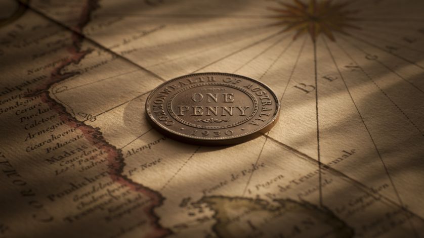 1930 Penny good Fine - about Very Fine rev September 2017