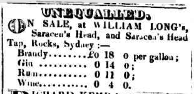 Saracen's Head Ad 2nd July 1828