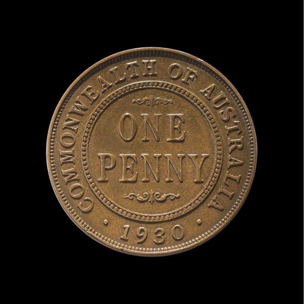 1930 Penny VF rev tech shot May 2018