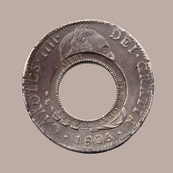 76693-1813-1805-Holey-Dollar-Mexico-Mint-OBV-TECH-December-2023