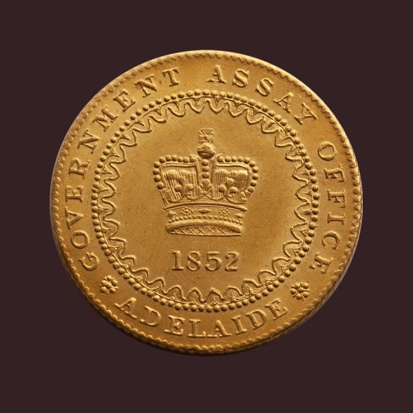 1852-Adelaide-Pound-Unc-Obv-TECH-41800-September-2021
